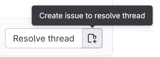 Thread Resolution via Issues