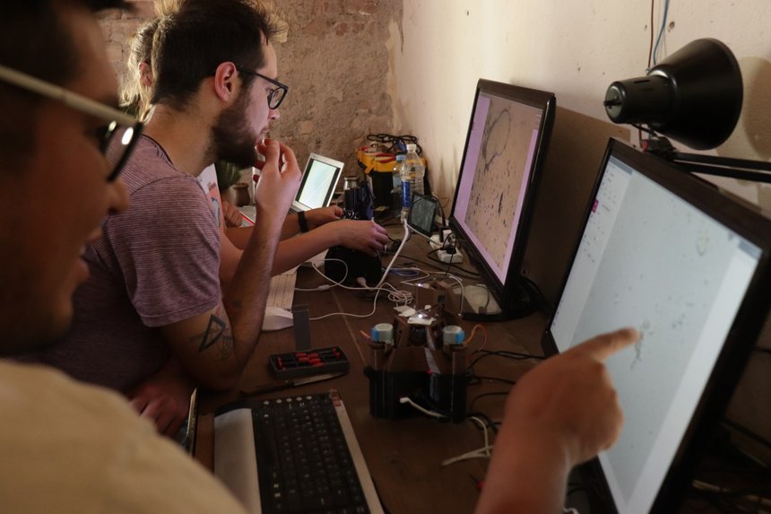 Searching for microfauna in soil using OpenFlexure Microscopes