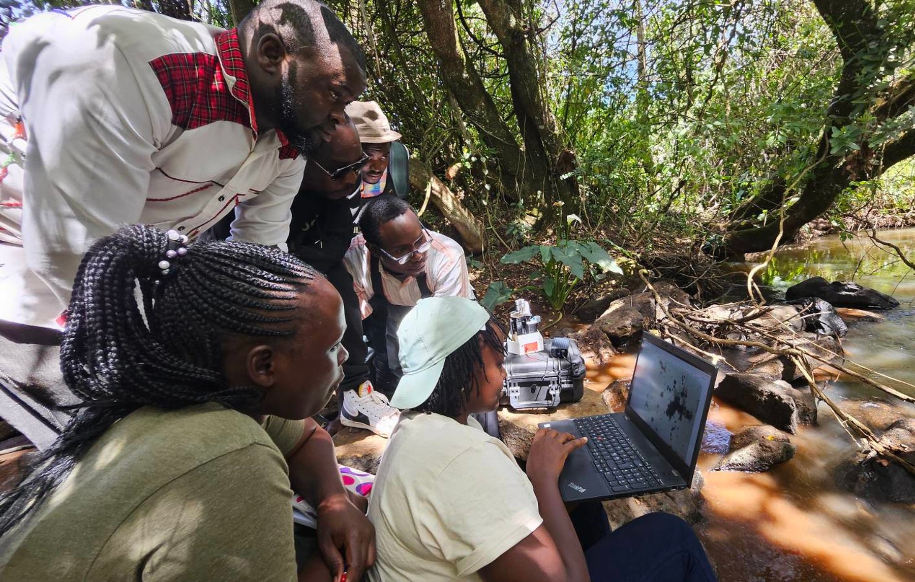 Water quality monitoring at Eldoret University